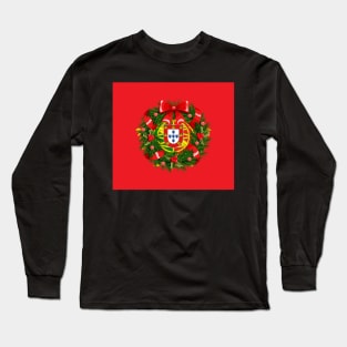 Feliz Natal, Portugal Long Sleeve T-Shirt